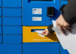 Latvijas Pasts launches the first parcel lockers with letter-boxes 